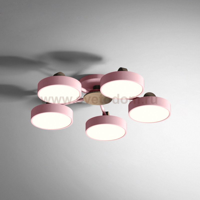 Потолочная люстра MOVE 5 Pink ImperiumLoft 178251-26
