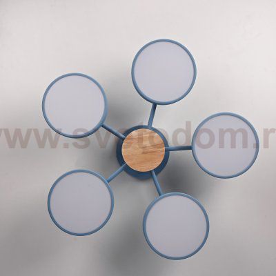 Потолочная люстра MOVE 5 Blue ImperiumLoft 178252-26