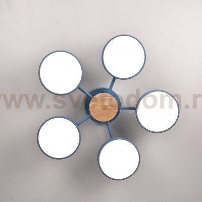 Потолочная люстра MOVE 5 Blue ImperiumLoft 178252-26