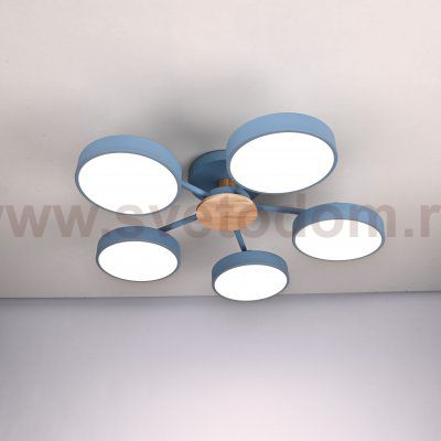 Потолочная люстра MOVE 5 Blue ImperiumLoft 178252-26