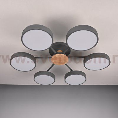 Потолочная люстра MOVE 6 Gray ImperiumLoft 178253-26