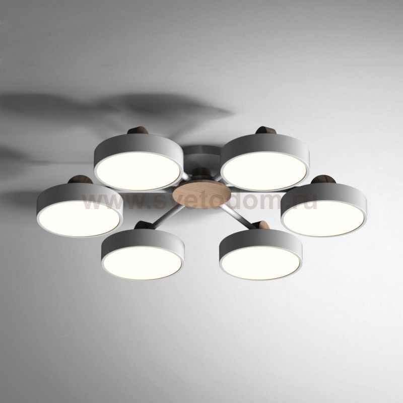 Потолочная люстра MOVE 6 Gray ImperiumLoft 178253-26