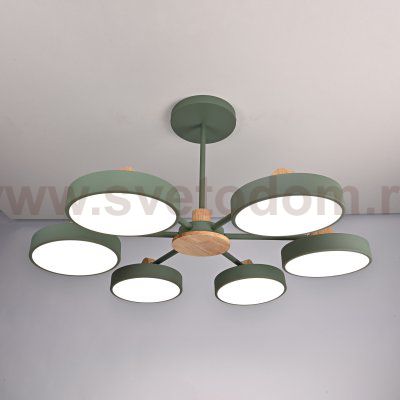 Потолочная люстра MOVE 6 Green ImperiumLoft 178254-26