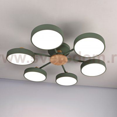 Потолочная люстра MOVE 6 Green ImperiumLoft 178254-26
