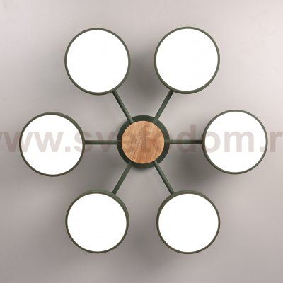 Потолочная люстра MOVE 6 Green ImperiumLoft 178254-26