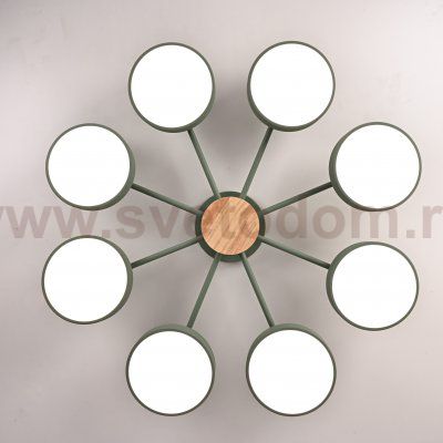 Потолочная люстра MOVE 8 Green ImperiumLoft 178258-26