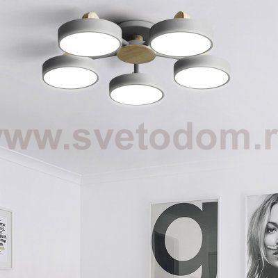 Потолочная люстра MOVE 8 Pink ImperiumLoft 178260-26