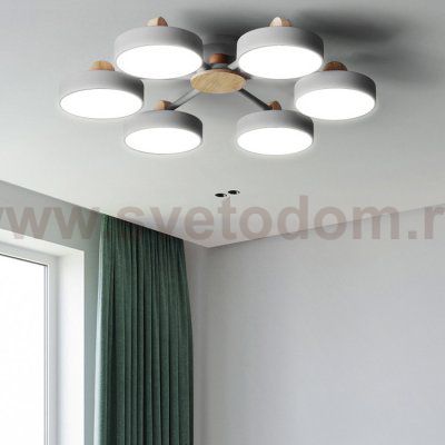 Потолочная люстра MOVE 8 Pink ImperiumLoft 178260-26