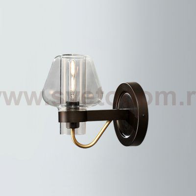 Бра MONTALEMBERT SCONCE BY Studios Черный, Прозрачный ImperiumLoft 178298-26