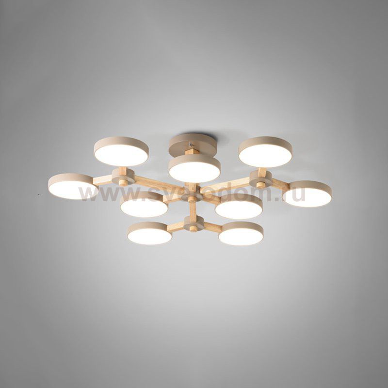 Подвесная люстра TURNA Розовый ImperiumLoft 178303-26