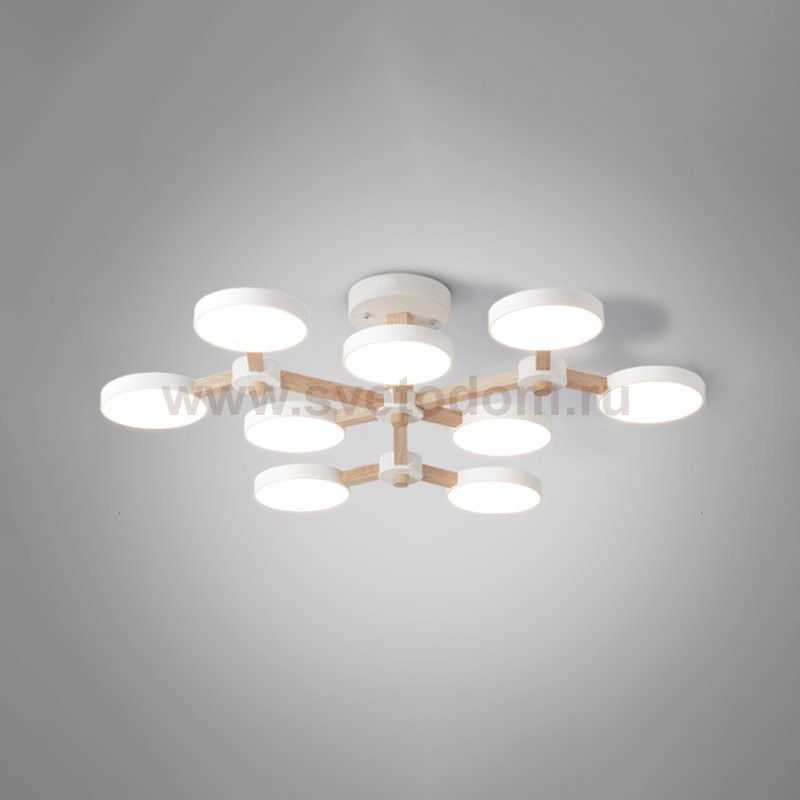 Подвесная люстра TURNA Белый ImperiumLoft 178304-26