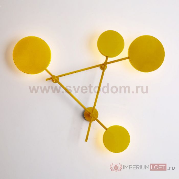 Бра Iride Bernhardt dots 100 cm Желтый ImperiumLoft 178309-26