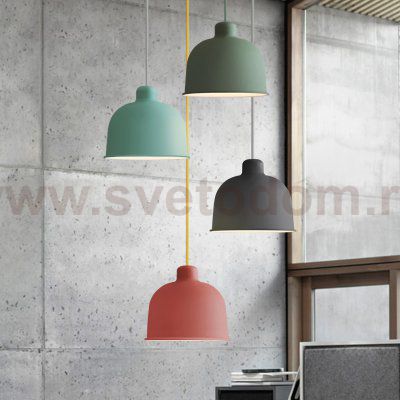 Люстра Grain Pendant Lamp Gray ImperiumLoft 178318-26