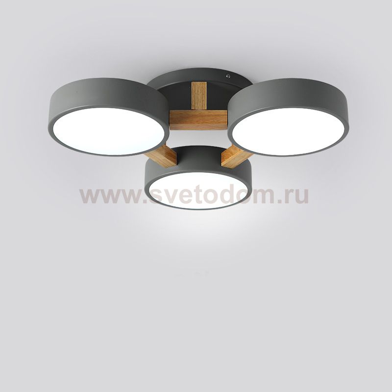 Потолочная люстра JOIST 3 Gray ImperiumLoft 178321-26