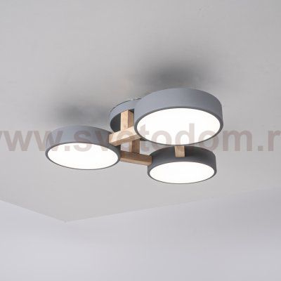 Потолочная люстра JOIST 3 Gray ImperiumLoft 178321-26