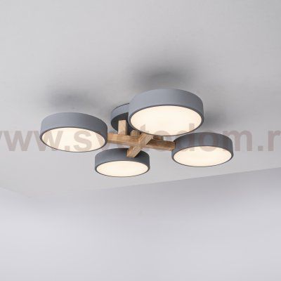 Потолочная люстра JOIST 4 Gray ImperiumLoft 178327-26