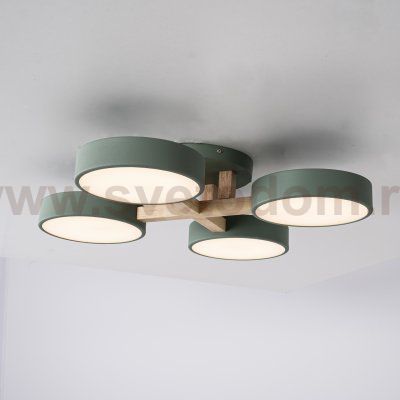 Потолочная люстра JOIST 4 Green ImperiumLoft 178328-26
