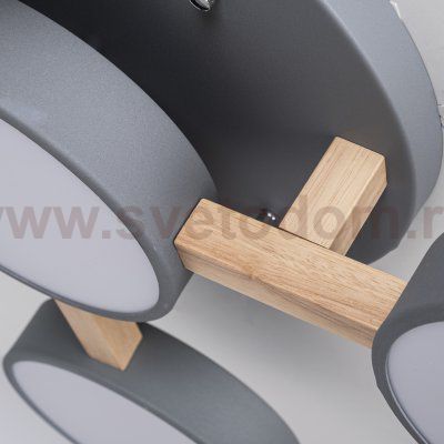 Потолочная люстра JOIST 5 Gray ImperiumLoft 178329-26
