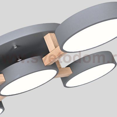 Потолочная люстра JOIST 5 Gray ImperiumLoft 178329-26
