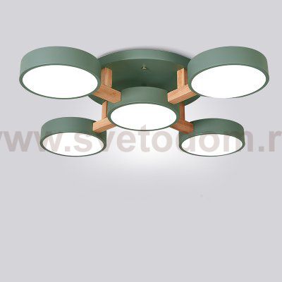 Потолочная люстра JOIST 5 Green ImperiumLoft 178330-26
