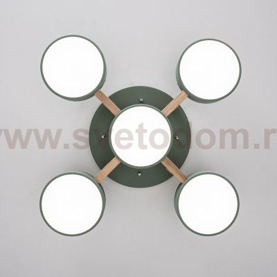 Потолочная люстра JOIST 5 Green ImperiumLoft 178330-26