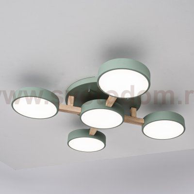 Потолочная люстра JOIST 5 Green ImperiumLoft 178330-26