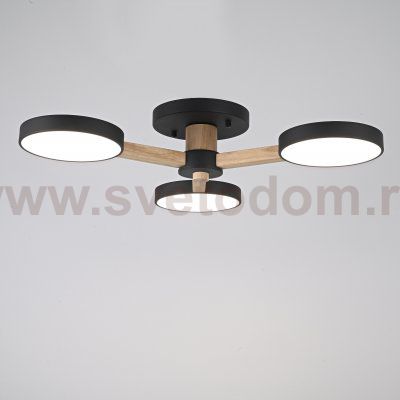 Потолочная люстра TURNA 3 Black ImperiumLoft 178331-26