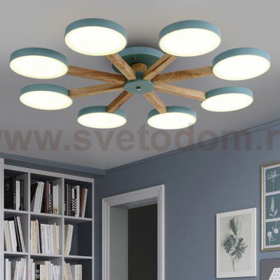 Потолочная люстра TURNA 3 Gray ImperiumLoft 178332-26