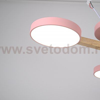 Потолочная люстра TURNA 3 Pink ImperiumLoft 178333-26