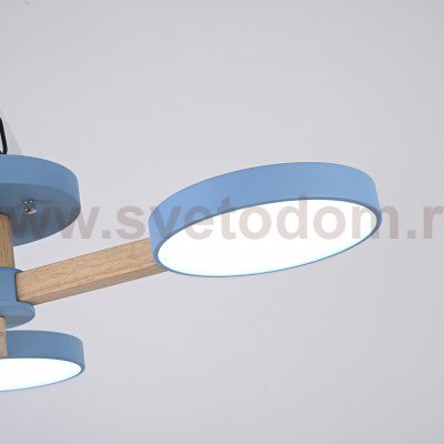 Потолочная люстра TURNA 3 Blue ImperiumLoft 178334-26