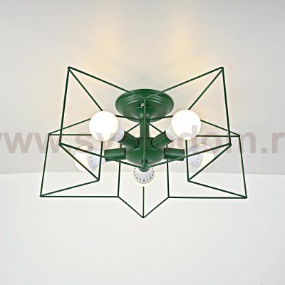 Потолочная люстра ASTERI Green ImperiumLoft 178357-26