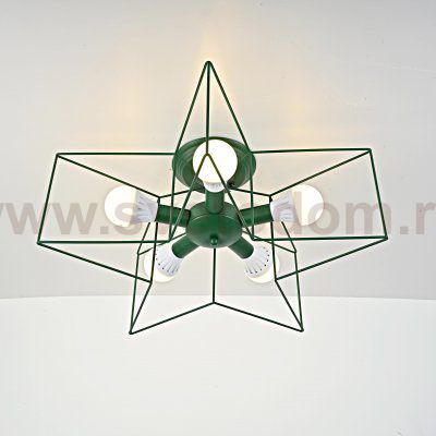 Потолочная люстра ASTERI Green ImperiumLoft 178357-26