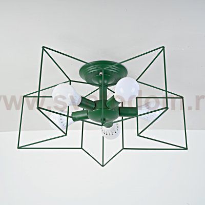 Потолочная люстра ASTERI Green ImperiumLoft 178357-26