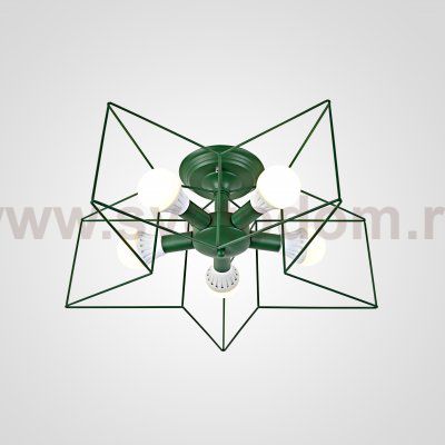 Потолочная люстра ASTERI Green ImperiumLoft 178357-26