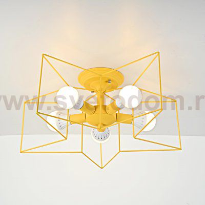 Потолочная люстра ASTERI Yellow ImperiumLoft 178358-26