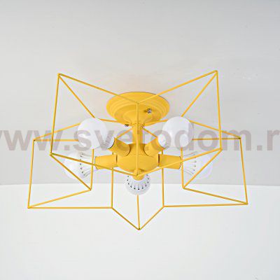 Потолочная люстра ASTERI Yellow ImperiumLoft 178358-26