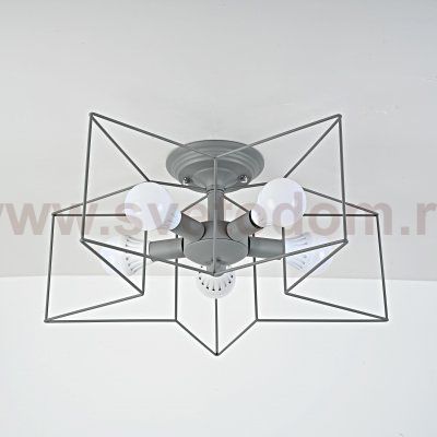 Потолочная люстра ASTERI Gray ImperiumLoft 178359-26
