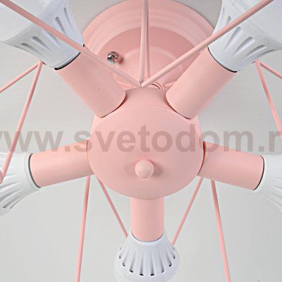 Потолочная люстра ASTERI Pink ImperiumLoft 178360-26