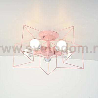 Потолочная люстра ASTERI Pink ImperiumLoft 178360-26