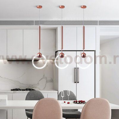 Подвесной светильник RING L D30 Золото ImperiumLoft 178407-26