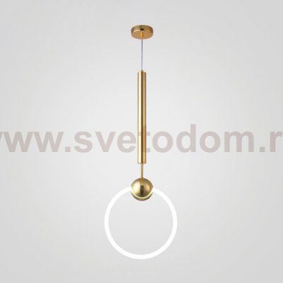 Подвесной светильник RING L D30 Розовое золото ImperiumLoft 178412-26