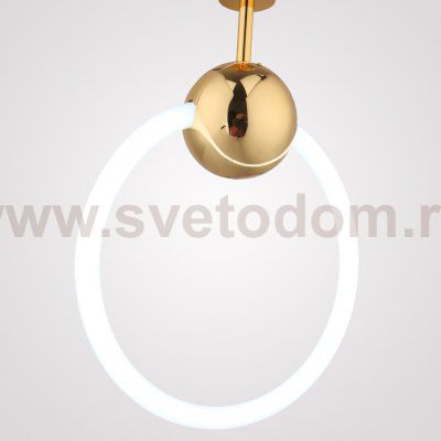 Подвесной светильник RING L D30 Серебро ImperiumLoft 178413-26