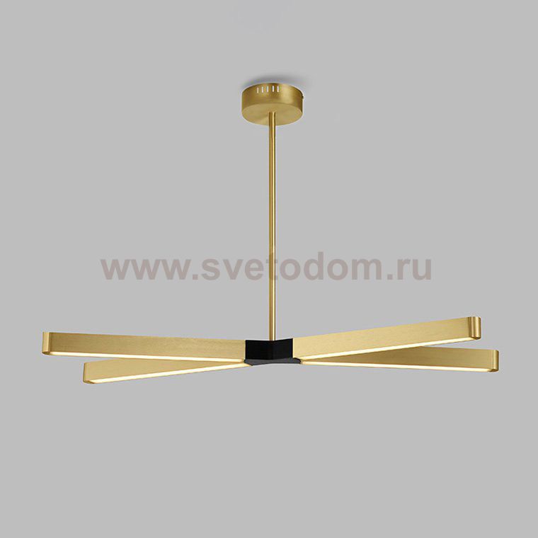 Подвесная люстра CROSS B Золото, Черный ImperiumLoft 178429-26