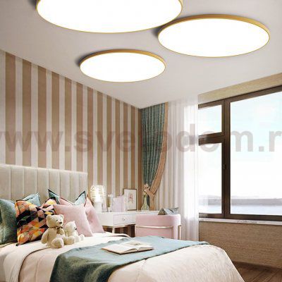 Потолочный светильник SLIM D17 Голубой ImperiumLoft 178435-26
