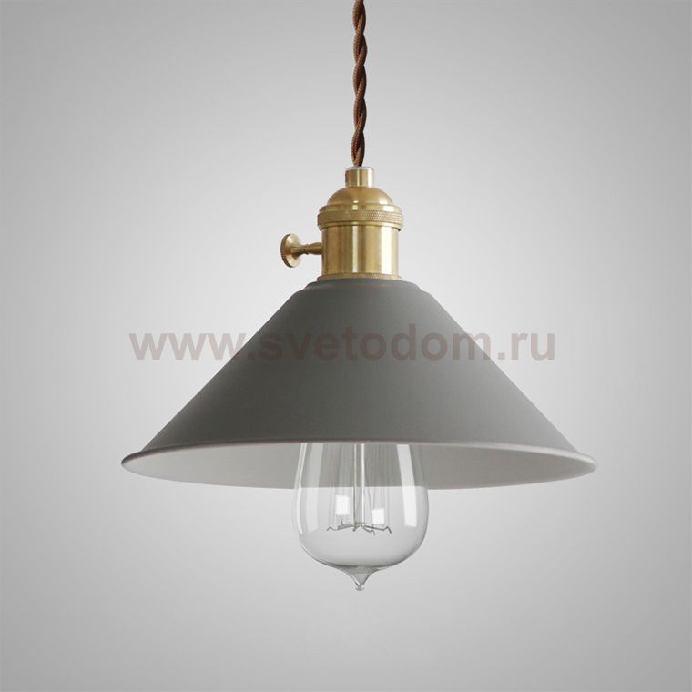 Светильник подвесной BRAID серый ImperiumLoft 178450-26