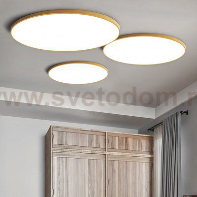 Потолочный светильник SLIM D40 Черный ImperiumLoft 178457-26