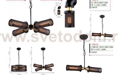 Люстра Favourite 1788-2P Strainer