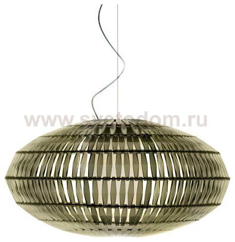 Подвесной светильник Foscarini TROPICO ELLIPSE цвета слоновой кости