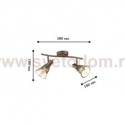 Потолочный светильник Favourite 1795-2U Gumbata
