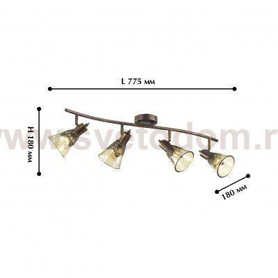 Потолочный светильник Favourite 1795-4U Gumbata